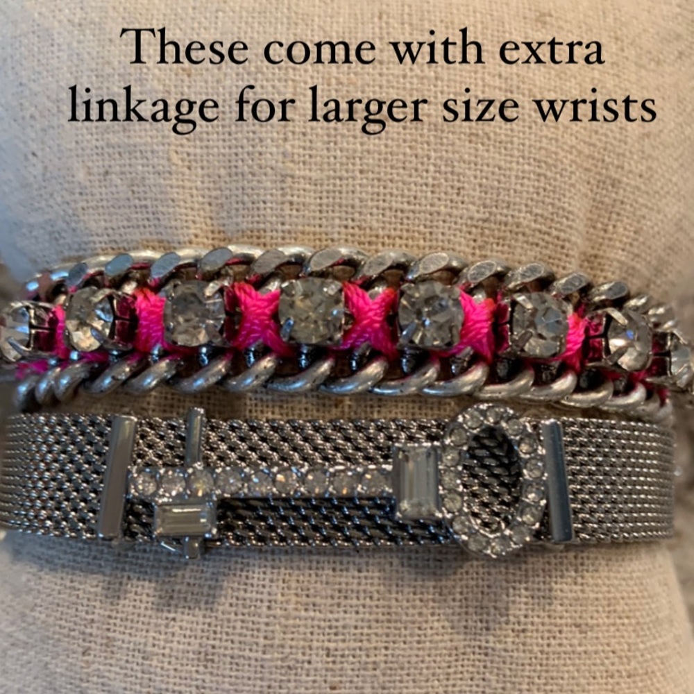 Pop of Colour with some texture and some Bling!